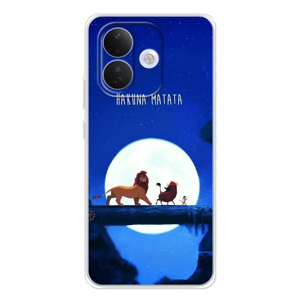 Чохол з принтом «Хакуна Матата» для Xiaomi Redmi Note 17 Pro Чохол з принтом «Хакуна Матата» для Xiaomi Redmi Note 17 Pro