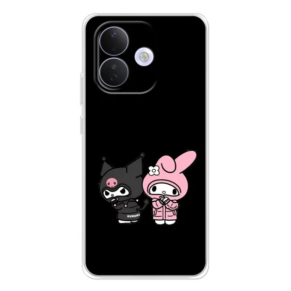 Чохол з принтом «Куромі і Мелоді» для Xiaomi Redmi Note 17 Pro Чохол з принтом «Куромі і Мелоді» для Xiaomi Redmi Note 17 Pro