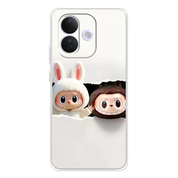 Чохол з принтом «Лабубу» для Xiaomi Redmi Note 17 Pro Чохол з принтом «Лабубу» для Xiaomi Redmi Note 17 Pro