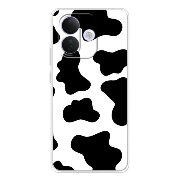 Чохол з принтом «Чорная Буренка» для Xiaomi Redmi Note 17 Pro