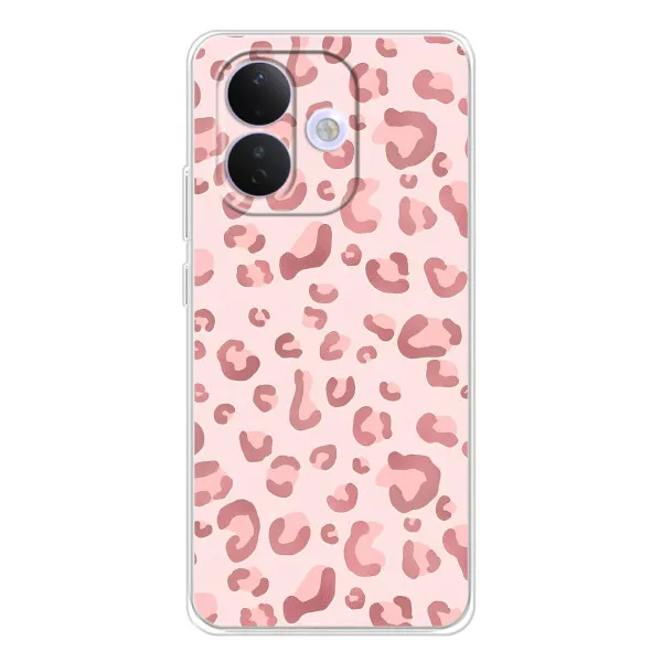 Чохол з принтом «Рожевий леопард» для Xiaomi Redmi Note 17 Pro