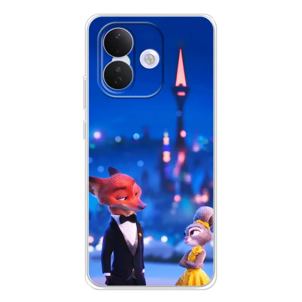 Чохол з принтом «Романтичний вечір Зоотрополіс» для Xiaomi Redmi Note 17 Pro Чохол з принтом «Романтичний вечір Зоотрополіс» для Xiaomi Redmi Note 17 Pro