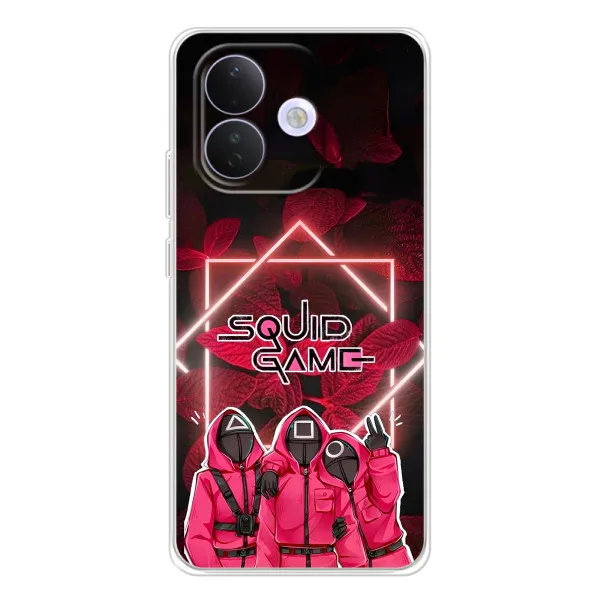 Чохол з принтом «Охоронці Гра кальмара» для Xiaomi Redmi Note 17 Pro Чохол з принтом «Охоронці Гра кальмара» для Xiaomi Redmi Note 17 Pro