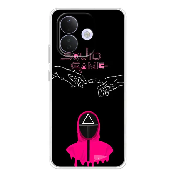 Чохол з принтом «Мінімалізм Гра кальмара» для Xiaomi Redmi Note 17 Pro Чохол з принтом «Мінімалізм Гра кальмара» для Xiaomi Redmi Note 17 Pro