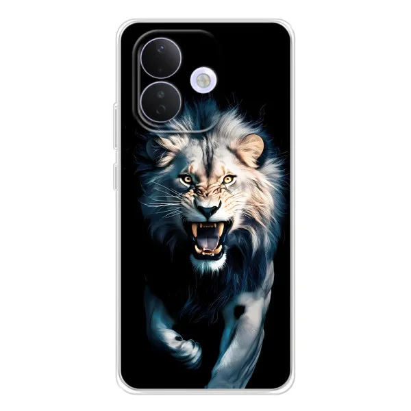 Чохол з принтом «Лев у темряві» для Xiaomi Redmi Note 17 Pro Чохол з принтом «Лев у темряві» для Xiaomi Redmi Note 17 Pro