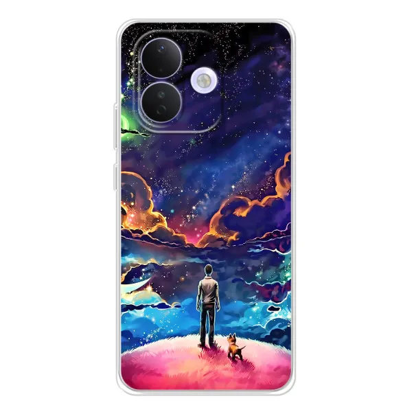 Чехол с принтом «Галактический вид» для Xiaomi Redmi Note 17 Pro
