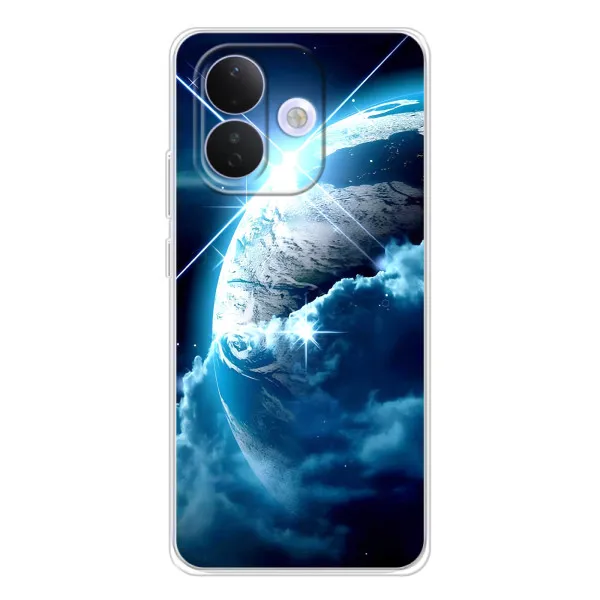 Чехол с принтом «Земля с космоса» для Xiaomi Redmi Note 17 Pro