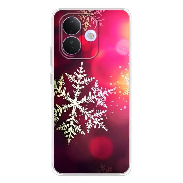 Чохол з принтом «Сніжинка» для Xiaomi Redmi Note 17 Pro
