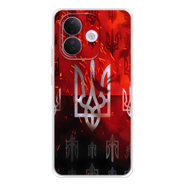 Чохол з принтом «ГЕРБ УПА» для Xiaomi Redmi Note 17 Pro