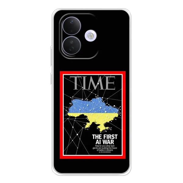 Чохол з принтом «TIME Ukraine» для Xiaomi Redmi Note 17 Pro