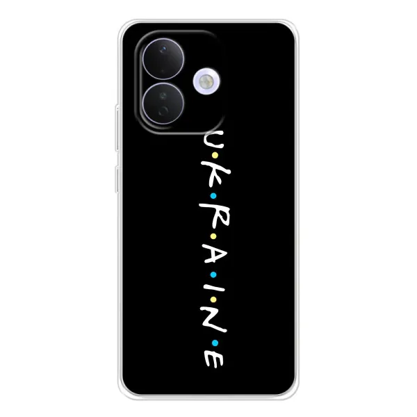 Чохол з принтом «ukraine» для Xiaomi Redmi Note 17 Pro
