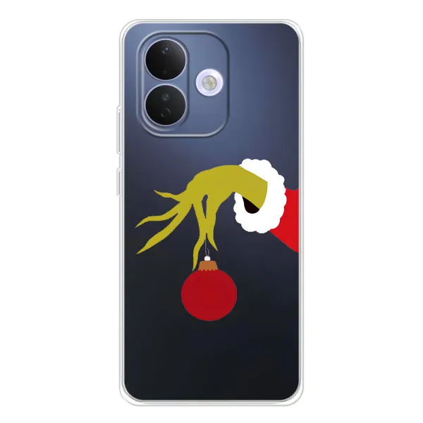 Чохол з принтом «Грінч з іграшкою» для Xiaomi Redmi Note 17 Pro