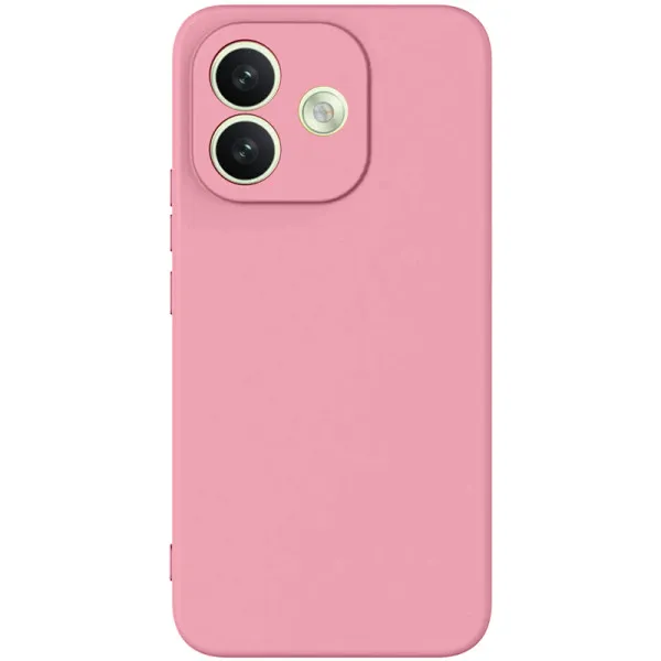 Чохол TPU GETMAN Liquid Silk Full Camera для Xiaomi Redmi Note 17 — Рожевий