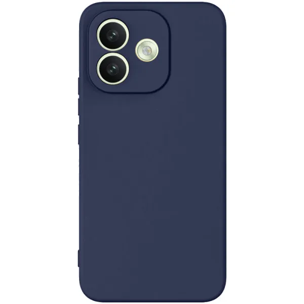 Чохол TPU GETMAN Liquid Silk Full Camera для Xiaomi Redmi Note 17 — Синій
