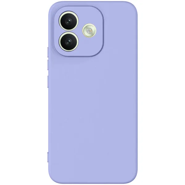 Чохол TPU GETMAN Liquid Silk Full Camera для Xiaomi Redmi Note 17 — Бузковий
