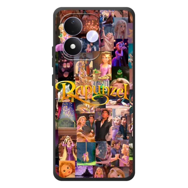 Чехол с принтом «Коллаж Рапунцель» для Xiaomi Redmi Note 17