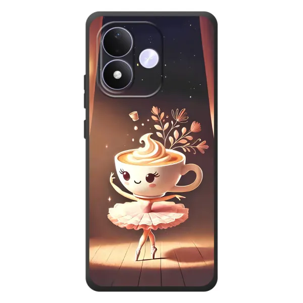 Чехол с принтом «Балерина капучина» для Xiaomi Redmi Note 17