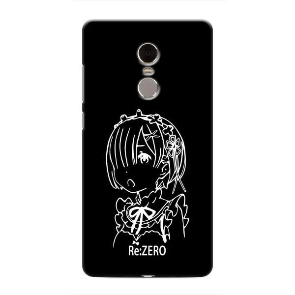 Чехол с принтом «Re: Zero» для Xiaomi Redmi Note 4 Чехол с принтом «Re: Zero» для Xiaomi Redmi Note 4