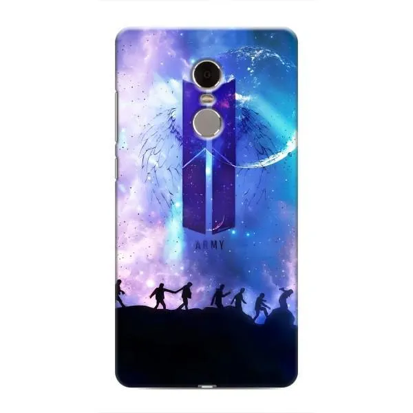 Чехол с принтом «Army BTS» для Xiaomi Redmi Note 4 Чехол с принтом «Army BTS» для Xiaomi Redmi Note 4