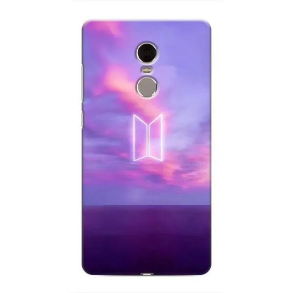 Чехол с принтом «BTS логотип» для Xiaomi Redmi Note 4 Чехол с принтом «BTS логотип» для Xiaomi Redmi Note 4