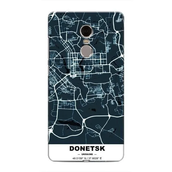 Чехол с принтом «Донецк» для Xiaomi Redmi Note 4 Чехол с принтом «Донецк» для Xiaomi Redmi Note 4