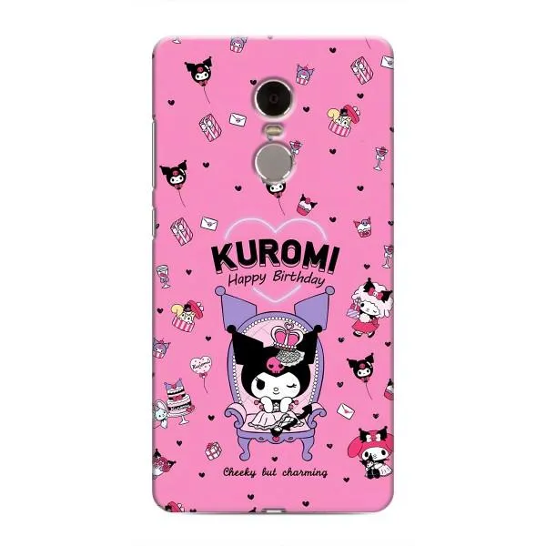Чехол с принтом «KUROMI» для Xiaomi Redmi Note 4 Чехол с принтом «KUROMI» для Xiaomi Redmi Note 4