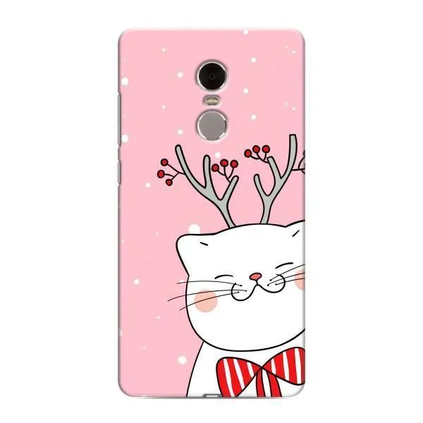 Чехол с принтом «Зимний кот» для Xiaomi Redmi Note 4 Чехол с принтом «Зимний кот» для Xiaomi Redmi Note 4