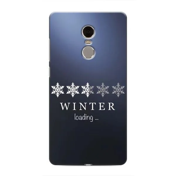 Чехол с принтом «Winter loading» для Xiaomi Redmi Note 4 Чехол с принтом «Winter loading» для Xiaomi Redmi Note 4