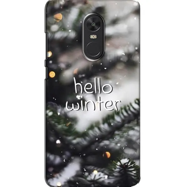 Чехол с принтом «Hello winter» для Xiaomi Redmi Note 4X Чехол с принтом «Hello winter» для Xiaomi Redmi Note 4X