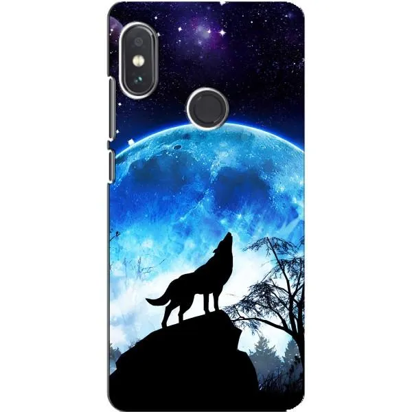 Чехол с принтом «Волк на луну» для Xiaomi Redmi Note 5 Чехол с принтом «Волк на луну» для Xiaomi Redmi Note 5