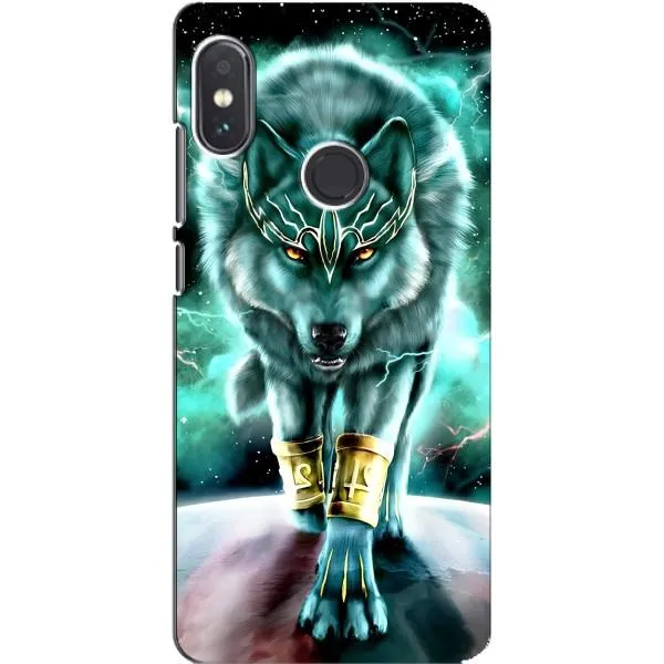 Чехол с принтом «Яркий волк» для Xiaomi Redmi Note 5 Чехол с принтом «Яркий волк» для Xiaomi Redmi Note 5