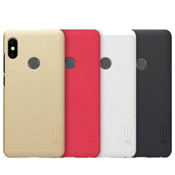 Чехол пластиковая накладка Nillkin для Xiaomi Redmi Note 6 Pro — Черный — фото 1