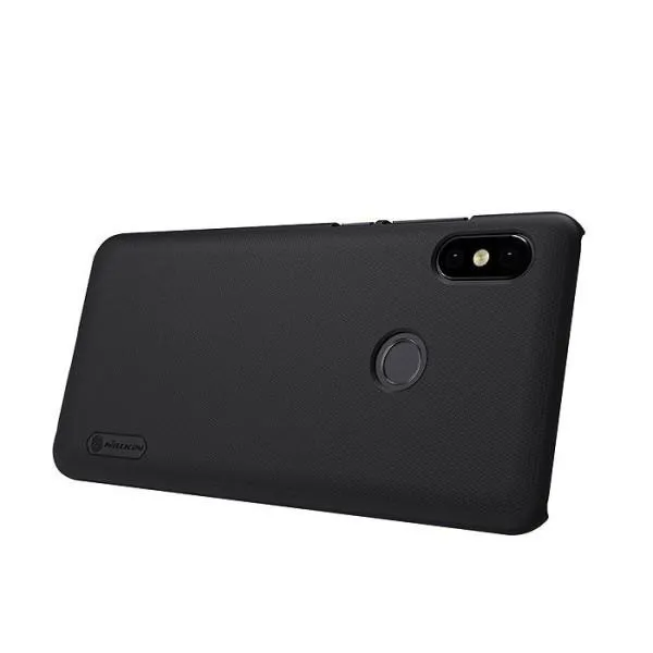 Чехол пластиковая накладка Nillkin для Xiaomi Redmi Note 6 Pro — Черный — фото 3