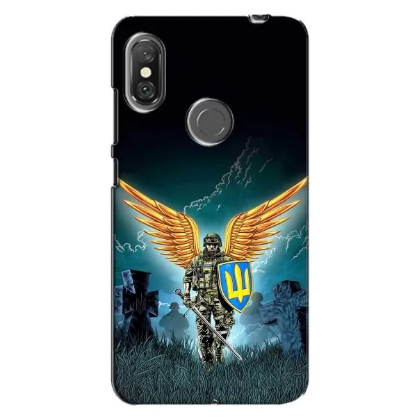 Чехол с принтом «Солдат ЗСУ» для Xiaomi Redmi Note 6 Pro Чехол с принтом «Солдат ЗСУ» для Xiaomi Redmi Note 6 Pro