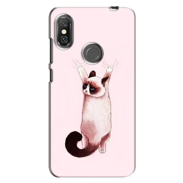 Чехол с принтом «Котик падает» для Xiaomi Redmi Note 6 Pro Чехол с принтом «Котик падает» для Xiaomi Redmi Note 6 Pro