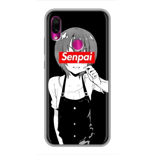 Чехол с принтом «Senpai» для Xiaomi Redmi Note 7 Pro Чехол с принтом «Senpai» для Xiaomi Redmi Note 7 Pro