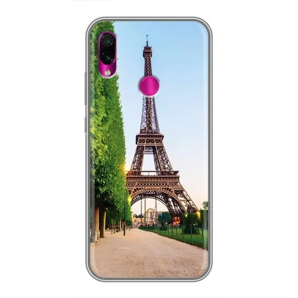 Чехол с принтом «Дорога в Париж» для Xiaomi Redmi Note 7 Pro