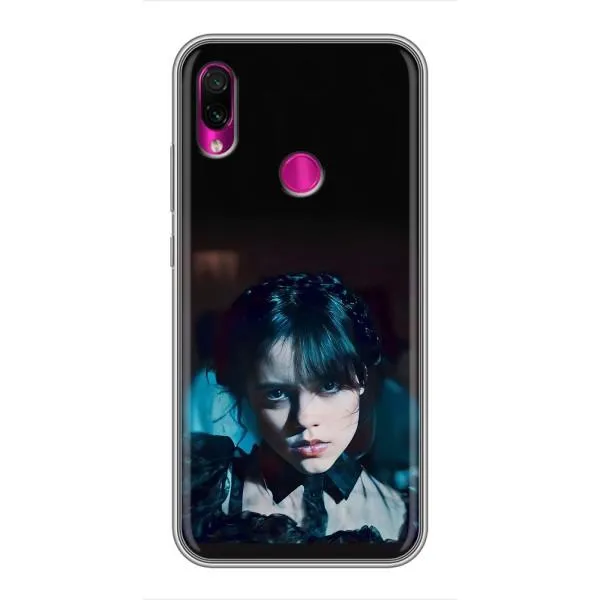 Чохол з принтом «погляд Венздей» для Xiaomi Redmi Note 7 Pro