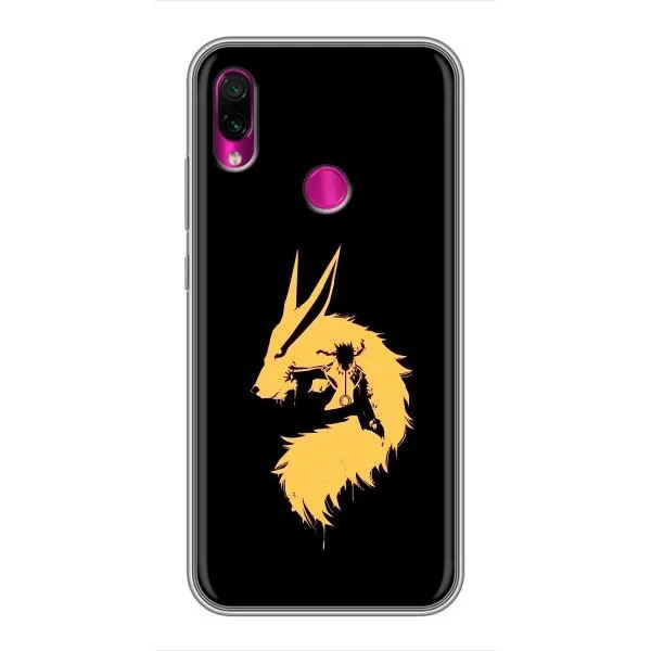 Чехол с принтом «силуэт Курама Наруто» для Xiaomi Redmi Note 7 Pro