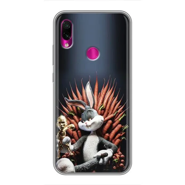 Чехол с принтом «Король Кролик» для Xiaomi Redmi Note 7 Pro Чехол с принтом «Король Кролик» для Xiaomi Redmi Note 7 Pro