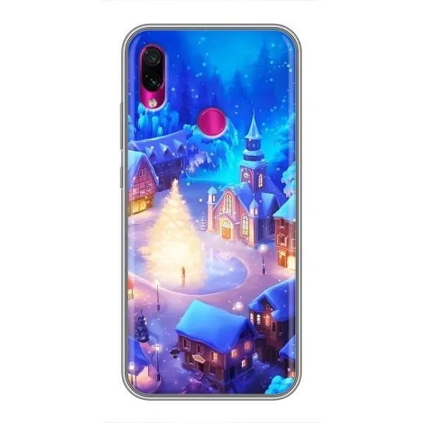 Чехол с принтом «Рождественский город» для Xiaomi Redmi Note 7 Pro