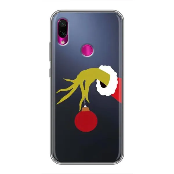 Чехол с принтом «Гринч с игрушкой» для Xiaomi Redmi Note 7 Pro