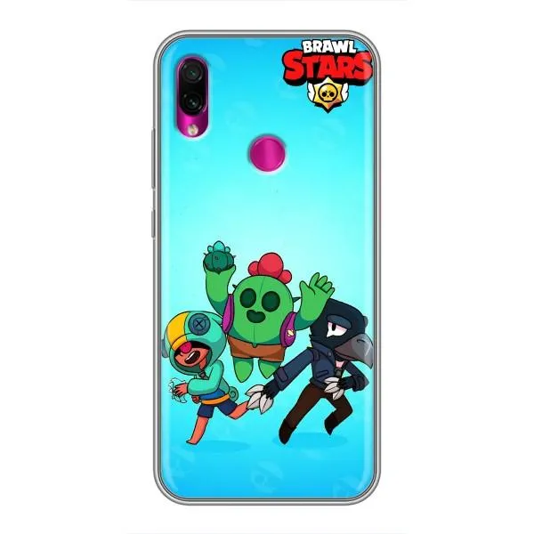 Чехол с принтом «Трио героев» для Xiaomi Redmi Note 7 Чехол с принтом «Трио героев» для Xiaomi Redmi Note 7