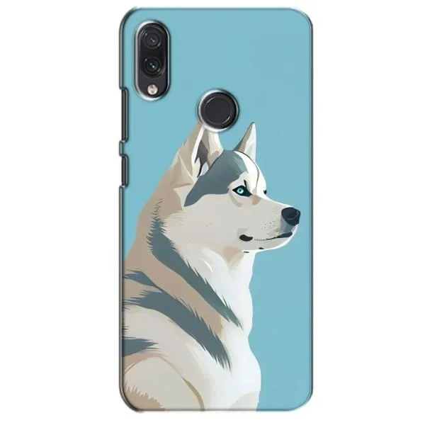Чехол с принтом «Хаски арт» для Xiaomi Redmi Note 7 Чехол с принтом «Хаски арт» для Xiaomi Redmi Note 7