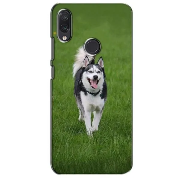 Чехол с принтом «Радостный Хаски» для Xiaomi Redmi Note 7 Чехол с принтом «Радостный Хаски» для Xiaomi Redmi Note 7