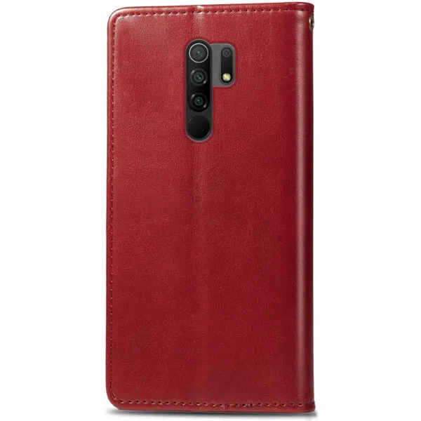 Кожаный чехол-книжка GETMAN Gallant (PU) для Xiaomi Redmi Note 8 Pro — Красный — фото 4 Кожаный чехол-книжка GETMAN Gallant (PU) для Xiaomi Redmi Note 8 Pro — Красный — фото 4