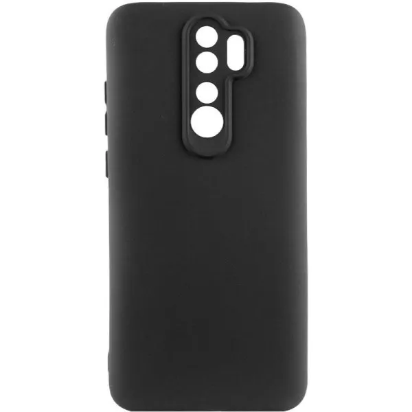 Чохол TPU GETMAN Liquid Silk Full Camera для Xiaomi Redmi Note 8 Pro — Чорний — фото 1 Чохол TPU GETMAN Liquid Silk Full Camera для Xiaomi Redmi Note 8 Pro — Чорний — фото 1
