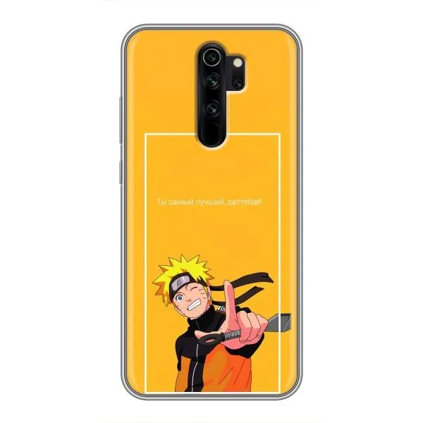 Чохол з принтом «Аніме Наруто» для Xiaomi Redmi Note 8 Pro