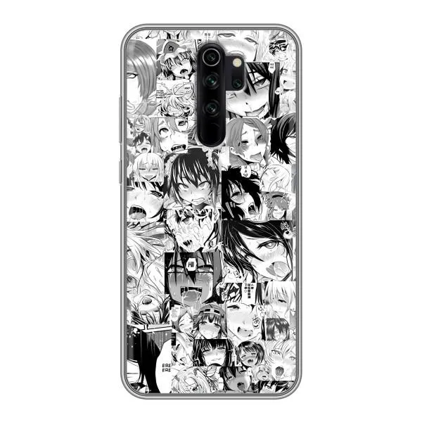 Чохол з принтом «Ahegao manga» для Xiaomi Redmi Note 8 Pro