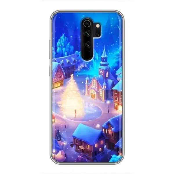 Чехол с принтом «Рождественский город» для Xiaomi Redmi Note 8 Pro